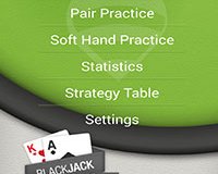 blackjack trainer lite application