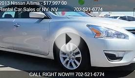 2013 Nissan Altima 2.5 - for sale in Las Vegas, NV 89103